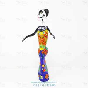 Frida flowery skeleton I