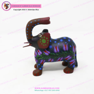 Alebrije Elefante II, Escultura Artesanal Oaxaqueña