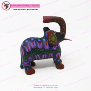 Alebrije Elefante II, Escultura Artesanal Oaxaqueña - Imagen 4