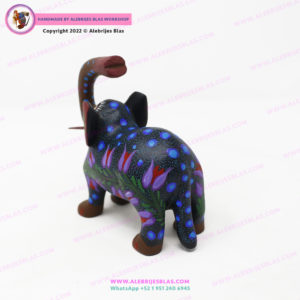 Alebrije Elefante II, Escultura Artesanal Oaxaqueña - Imagen 5