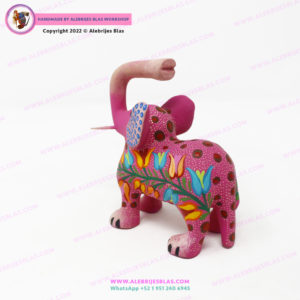 Alebrije Elefante I, Escultura Artesanal Oaxaqueña - Imagen 5