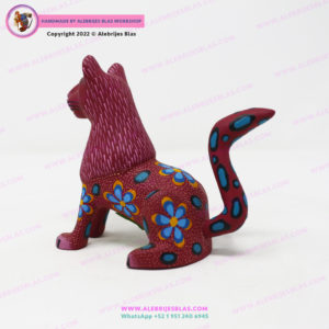 Mexican Folk Art, Alebrije León I - Imagen 4