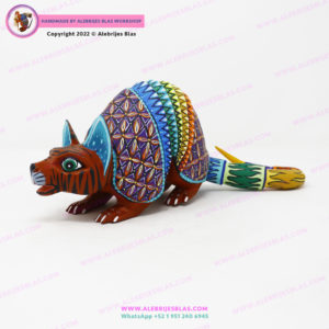 Alebrije Armadillo Fiestero - Imagen 5
