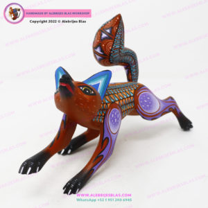 Alebrije Zorro Cazador 2 - Imagen 6