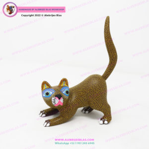 ALEBRIJE GATO SILVESTRE - Imagen 5