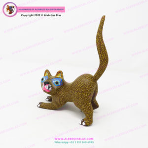 ALEBRIJE GATO SILVESTRE - Imagen 4