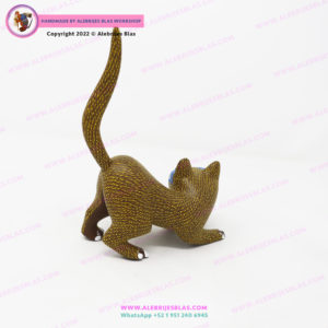 ALEBRIJE GATO SILVESTRE - Imagen 3