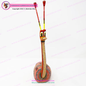 Escultura Artesanal Oaxaqueña, Alebrije Caracol de Río I - Imagen 4