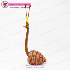 Escultura Artesanal Oaxaqueña, Alebrije Caracol de Río III - Imagen 5