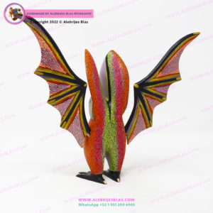 Murciélago Parado II, Arte Zapoteco - Imagen 3