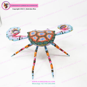 Escultura Artesanal Oaxaqueña, Alebrije Jaiba - Imagen 7
