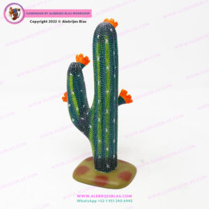 Talla de Madera, Alebrije Cactus II - Imagen 3