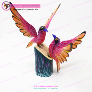 Escultura Artesanal Oaxaqueña, Alebrije Golondrina 2