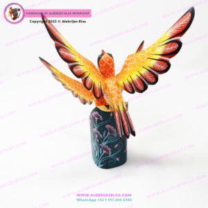 Escultura Artesanal Oaxaqueña, Alebrije Golondrina 3 - Imagen 3