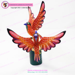 Escultura Artesanal Oaxaqueña, Alebrije Golondrina 4 - Imagen 5