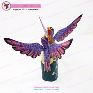 Escultura Artesanal Oaxaqueña, Alebrije Golondrina 5 - Imagen 4