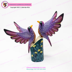 Escultura Artesanal Oaxaqueña, Alebrije Golondrina 5