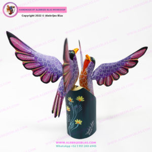 Escultura Artesanal Oaxaqueña, Alebrije Golondrina 5 - Imagen 2