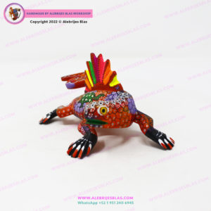 Alebrijes Iguanas Coloridas - Imagen 3