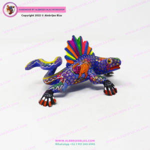 Alebrijes Iguanas Coloridas