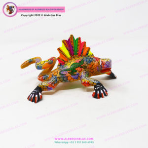 Alebrijes Iguanas Coloridas - Imagen 7