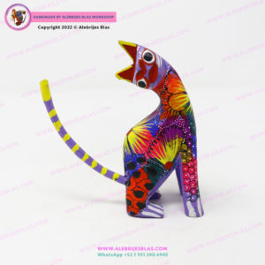 Kit de 5 Alebrijes Gatitos Curiosos - Imagen 4