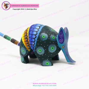 Talla de Madera de Copal, Alebrije Armadillo 5 - Imagen 3