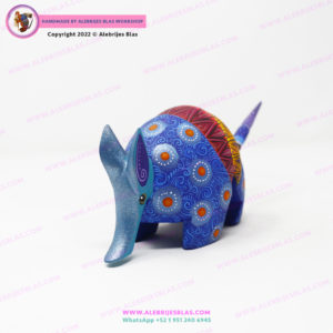 Talla de Madera de Copal, Alebrije Armadillo 10 - Imagen 6
