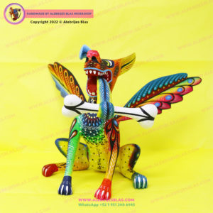 Alebrije Dante Con Hueso Coco I