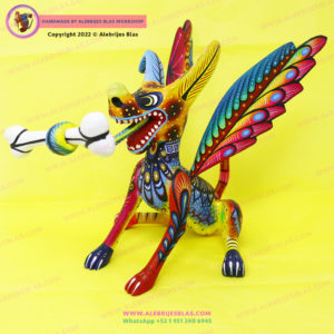 Alebrije Dante Con Hueso Coco II