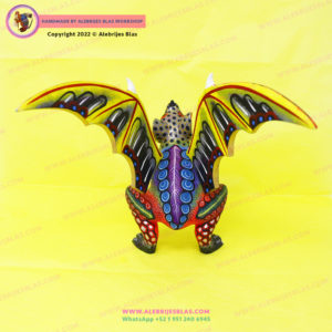 Alebrije Vampiro Sentado 1 - Imagen 4