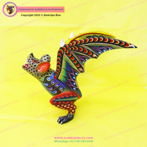 Alebrije Vampiro Sentado 1 - Imagen 5