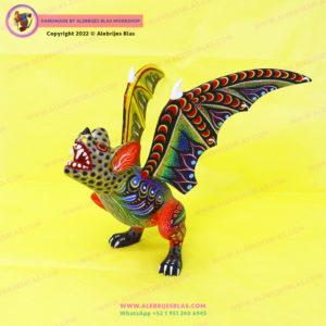 Alebrije Vampiro Sentado 1