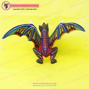 Alebrije Vampiro Sentado 2 - Imagen 4