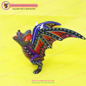 Alebrije Vampiro Sentado 3 - Imagen 3