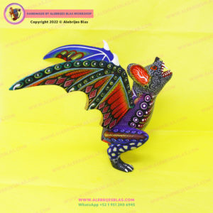 Alebrije Vampiro Sentado 3 - Imagen 5