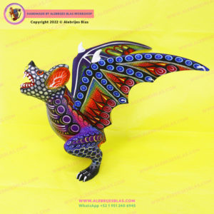 Alebrije Vampiro Sentado 4 - Imagen 3