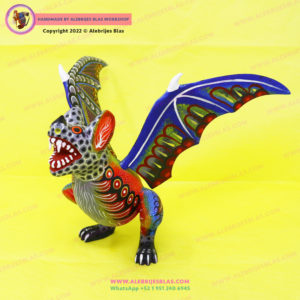 Alebrije Vampiro Sentado 5 - Imagen 3