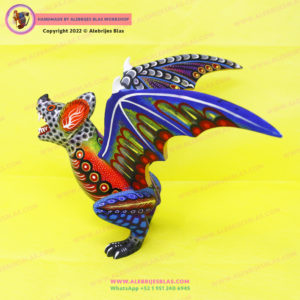 Alebrije Vampiro Sentado 5 - Imagen 4