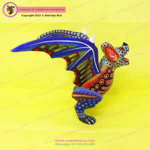 Alebrije Vampiro Sentado 5 - Imagen 6