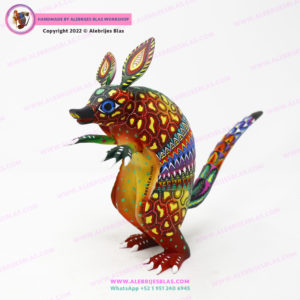 Alebrije Armadillo Parado III - Imagen 4