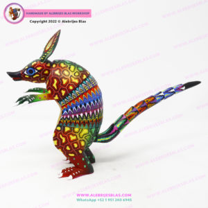 Alebrije Armadillo Parado III - Imagen 3