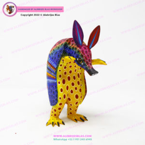 Alebrije Armadillo Parado II - Imagen 6