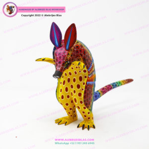 Alebrije Armadillo Parado II - Imagen 5