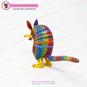 Alebrije Armadillo Parado II - Imagen 3