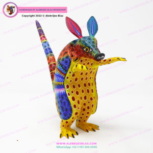 Alebrije Armadillo Parado I - Imagen 5