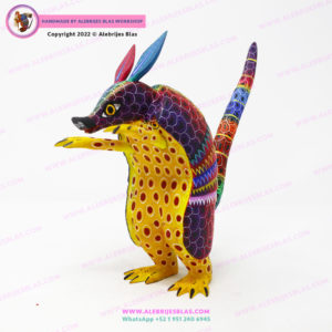 Alebrije Armadillo Parado I - Imagen 4