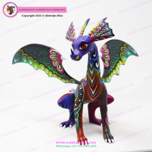 Alebrije Dragón Naciente 4 - Imagen 3