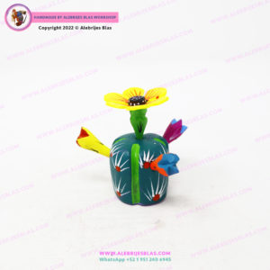 Escultura de Madera, Kit de 4 Alebrijes Bisnagas - Imagen 5