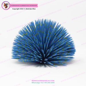 Escultura Artesanal Oaxaqueña, Figura de Madera Puercoespín - Imagen 4